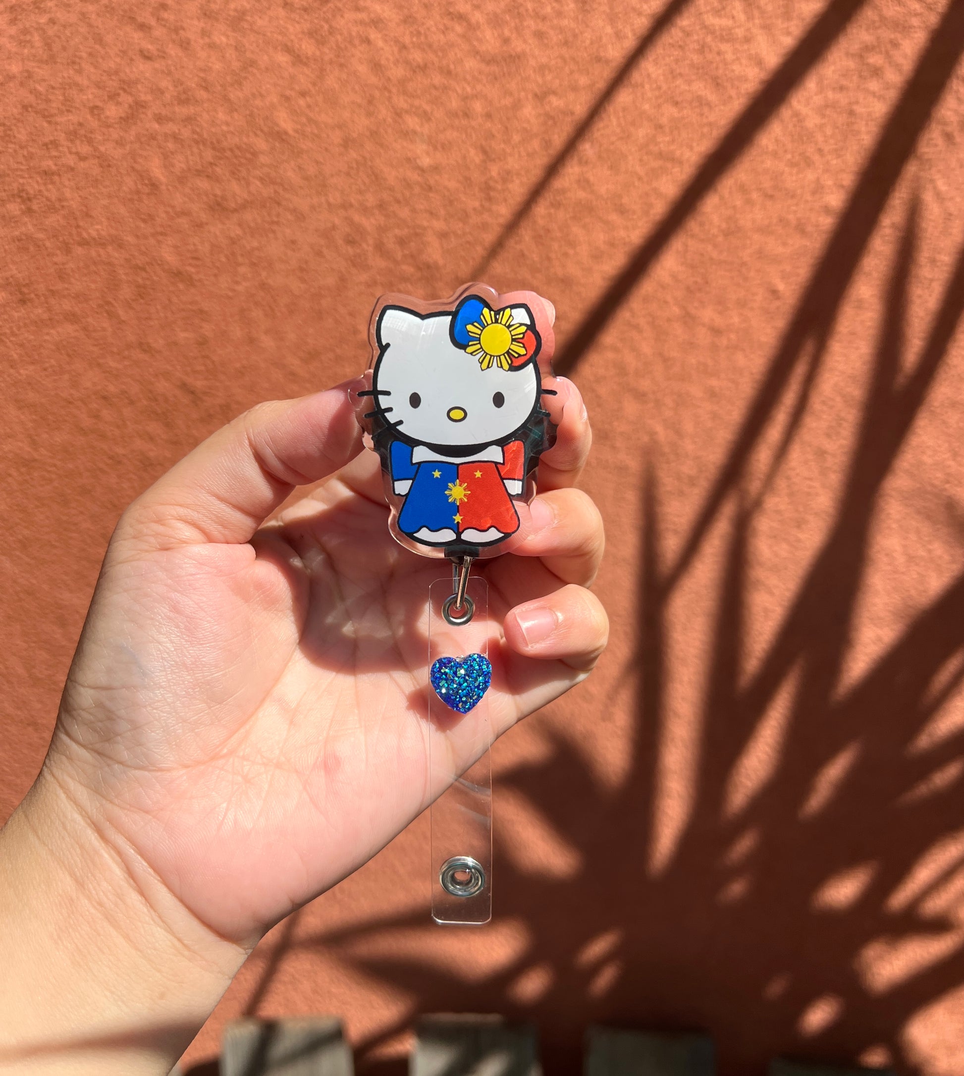 Filipino Hello Kitty ID Badge Reel , Retractable , Alligator Clip – Little  Pinay Shop